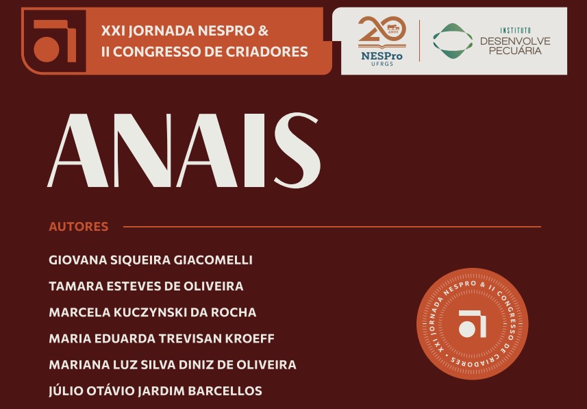 NesPro publica anais da XXI Jornada e Congresso de Criadores